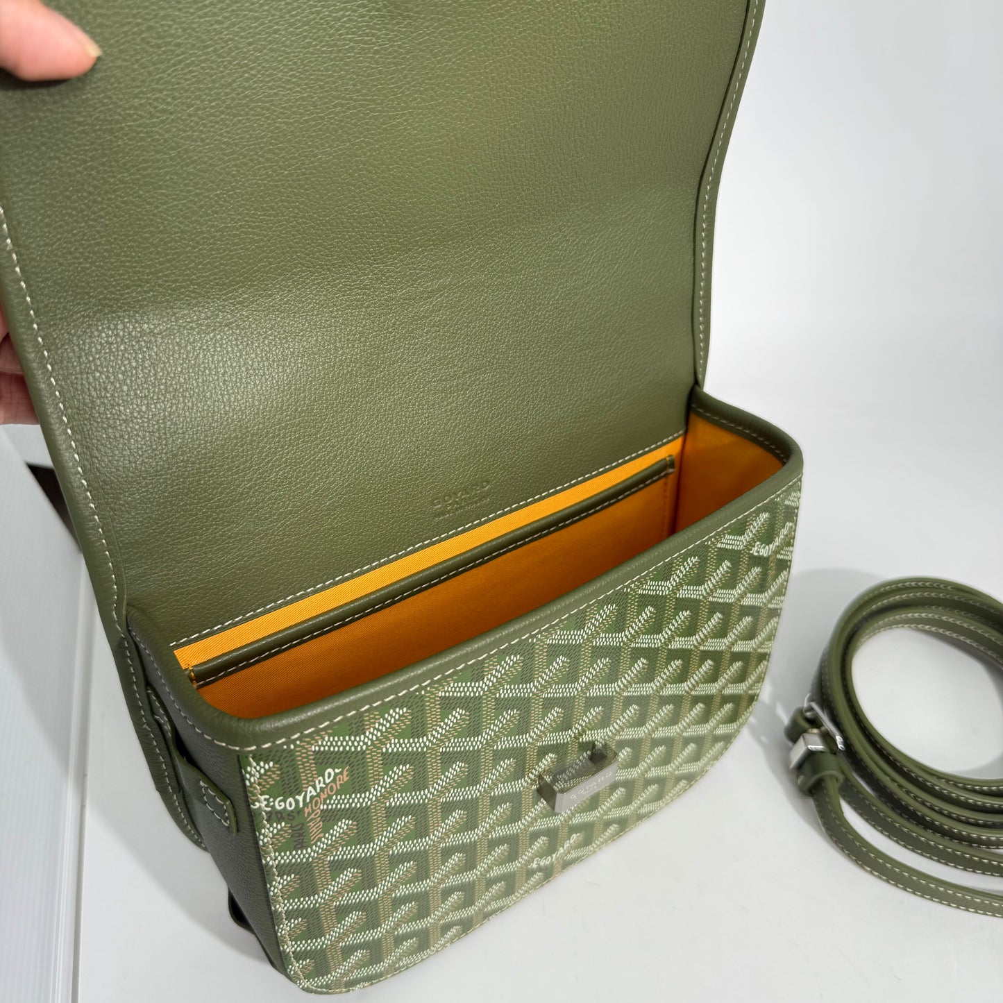 Goyard Goyardine Belvedere PM