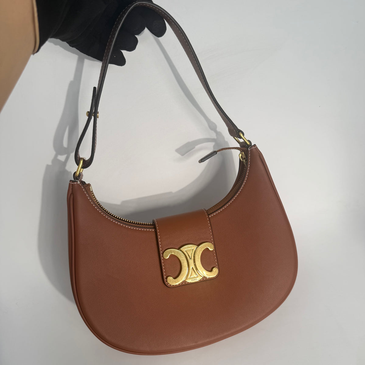 Celine Baguette Brown