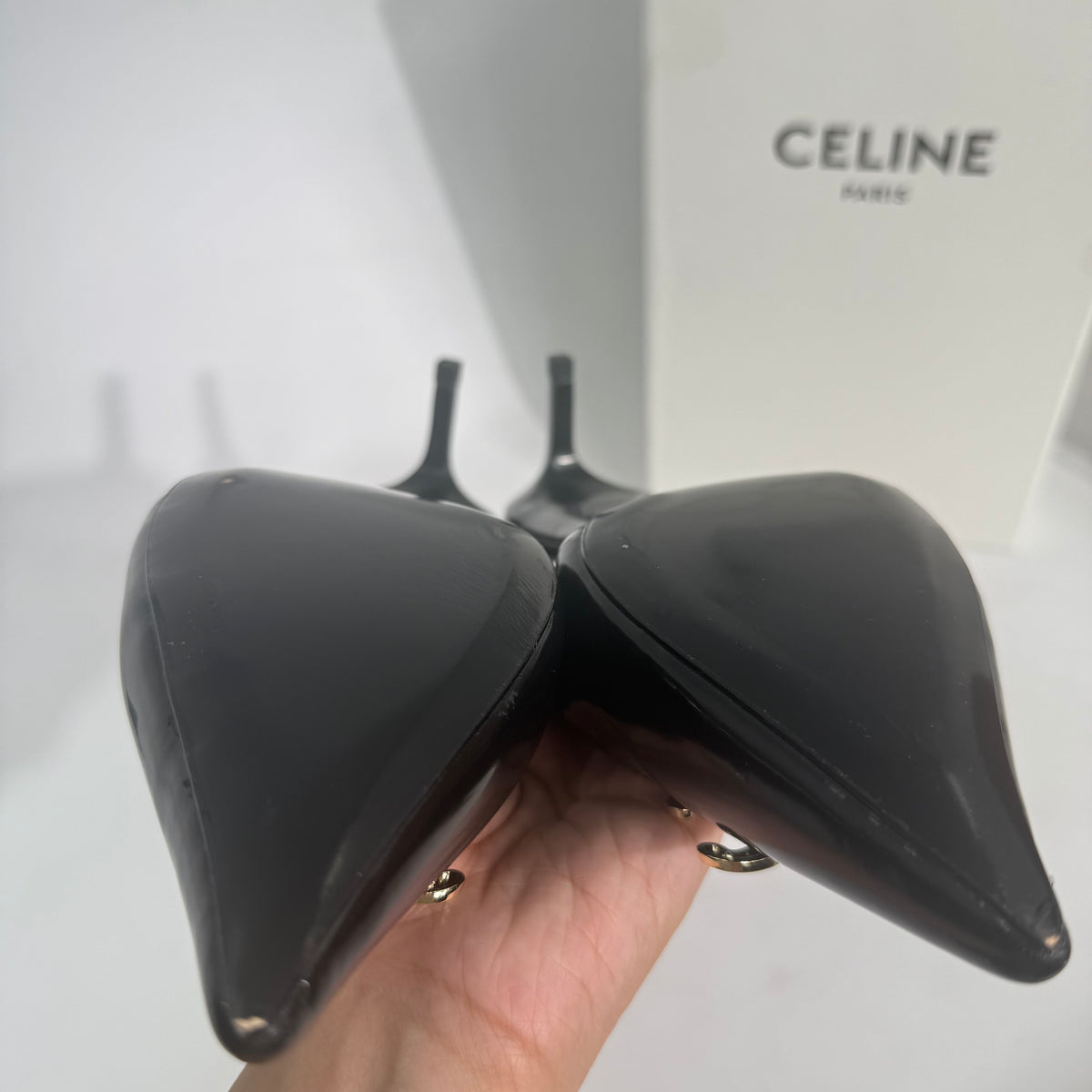 Celine Pointed Slingback Shoes