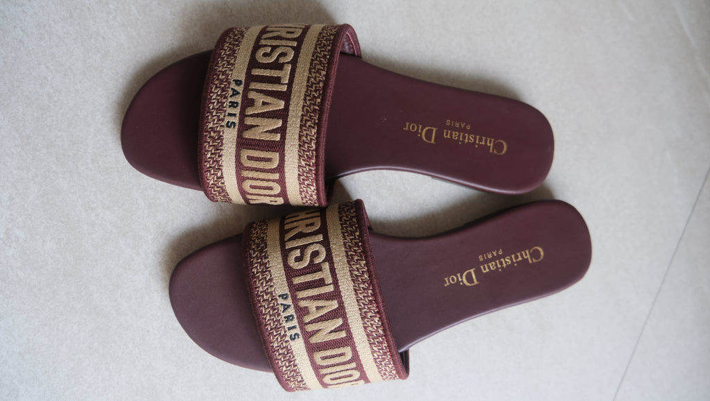 Christian Dior Dway Maroon