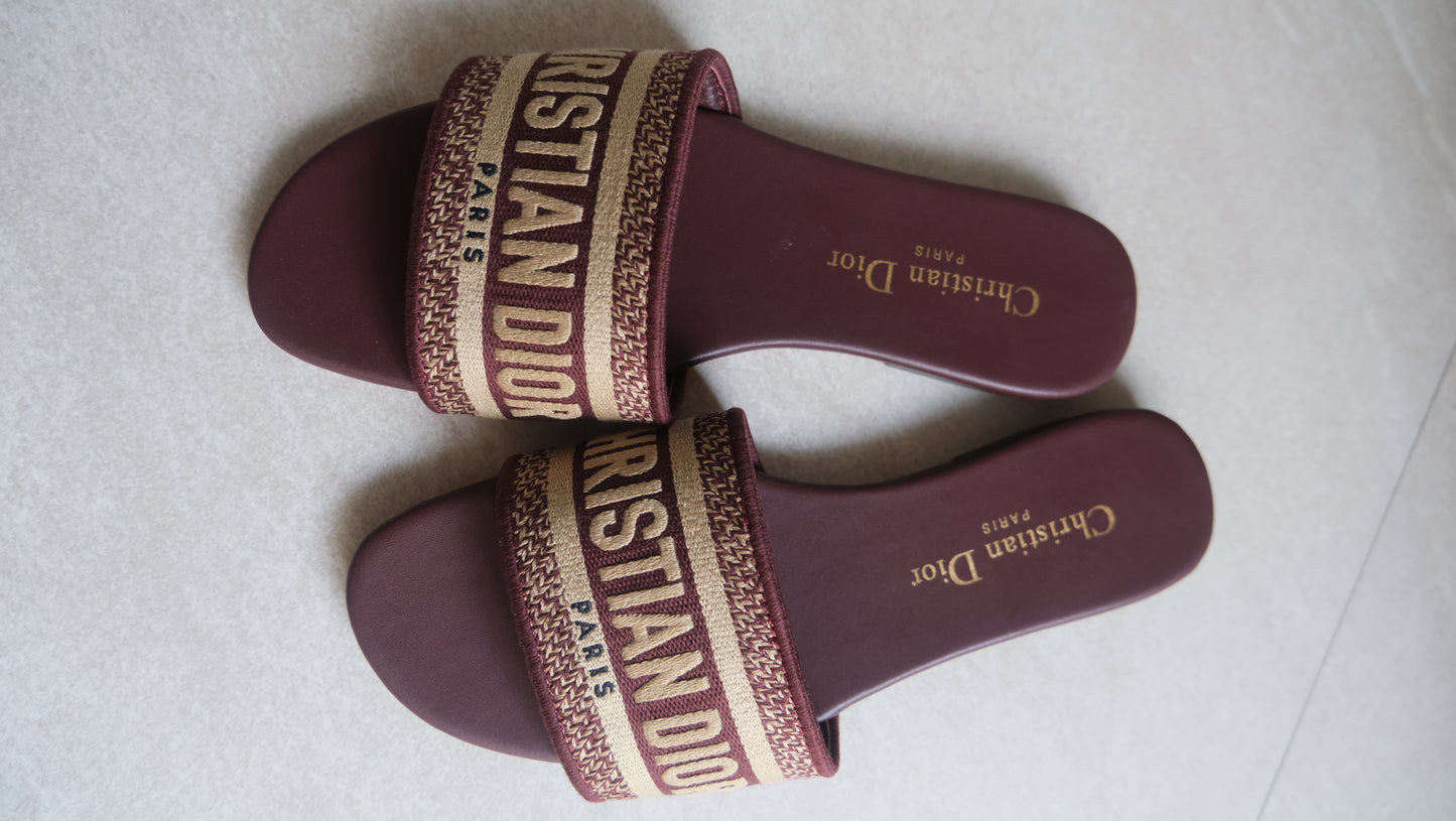 Christian Dior Dway Maroon