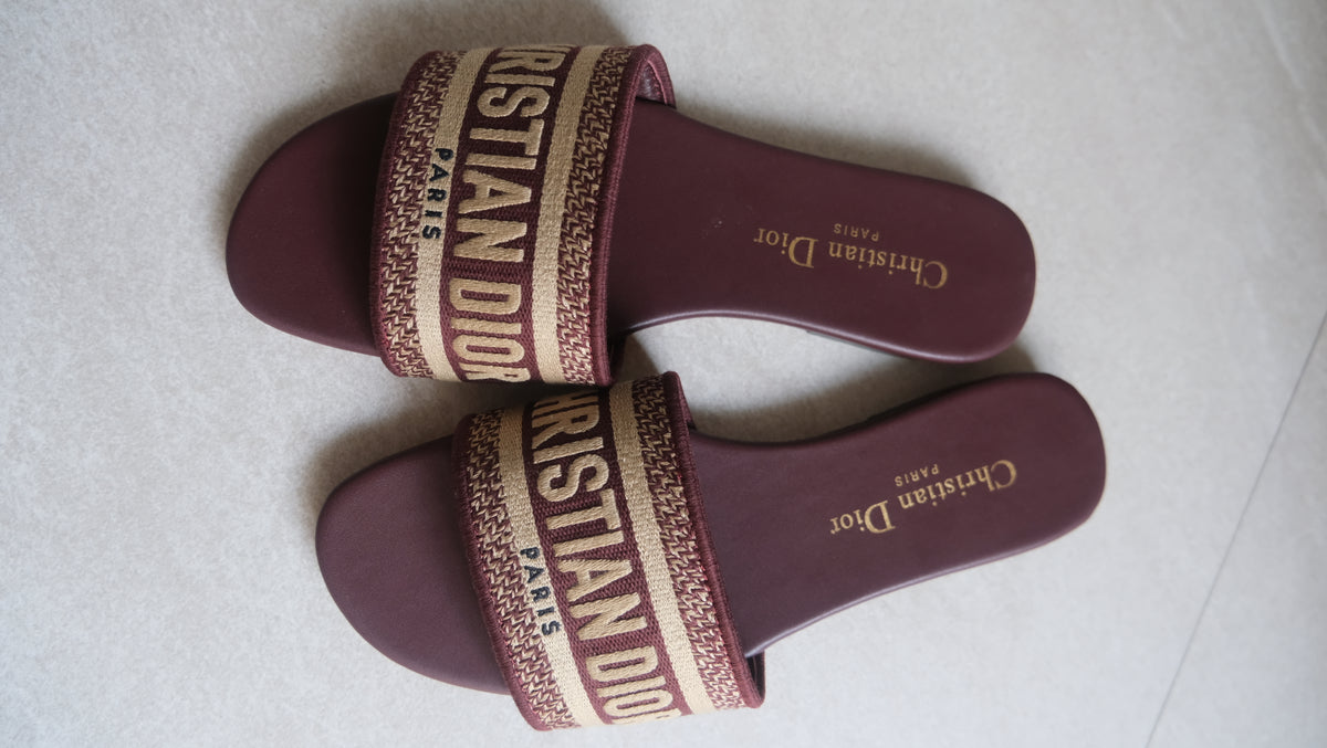 Christian Dior Dway Maroon