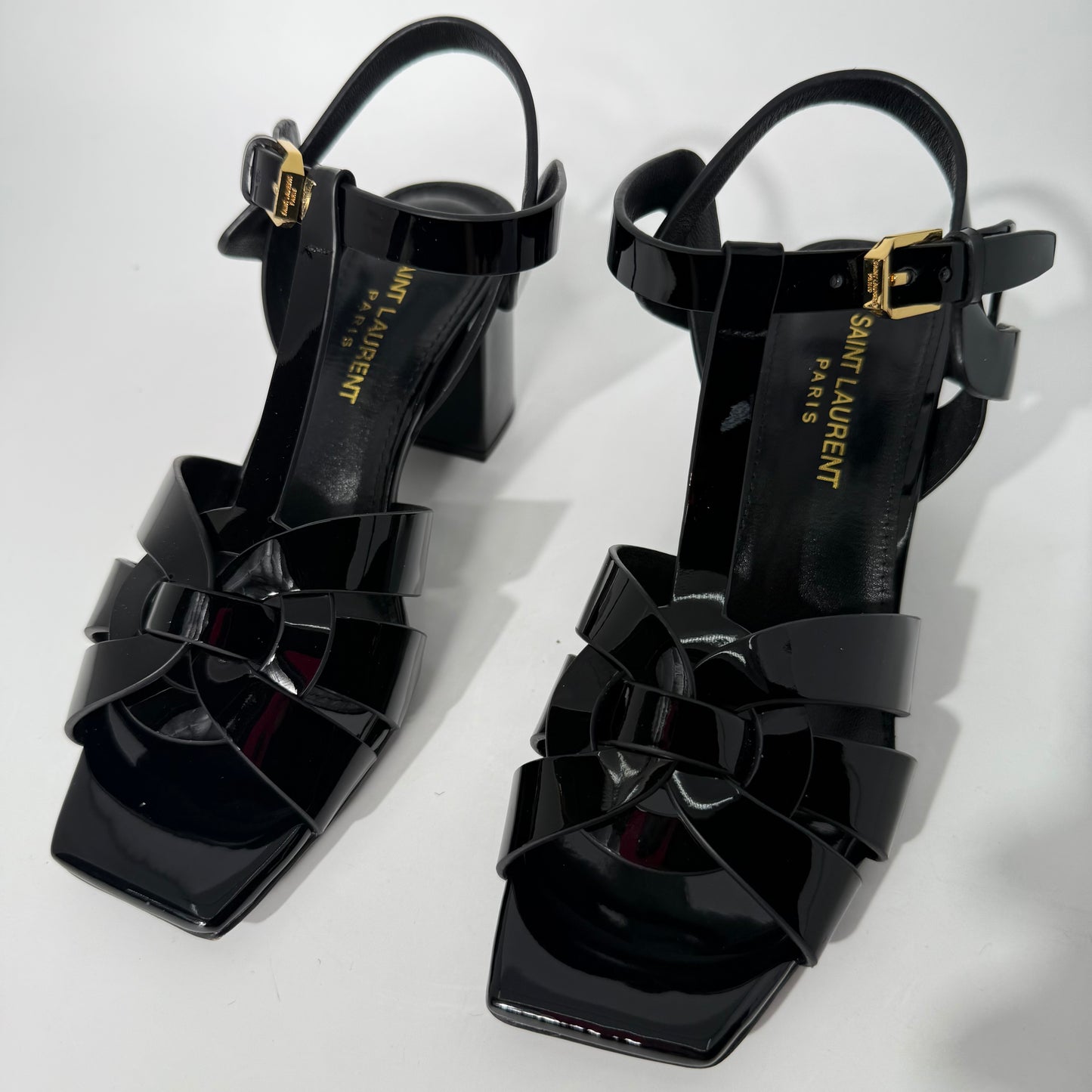 Yves Saint Lauren Patent Pumps (Black)