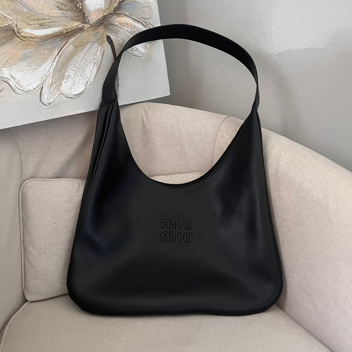 Miu Miu Hobo Leather Bag