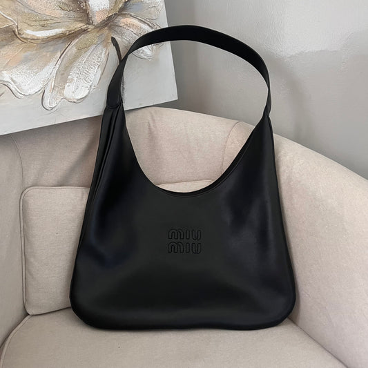Miu Miu Hobo Leather Bag
