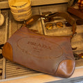 Prada Canvas Baguette
