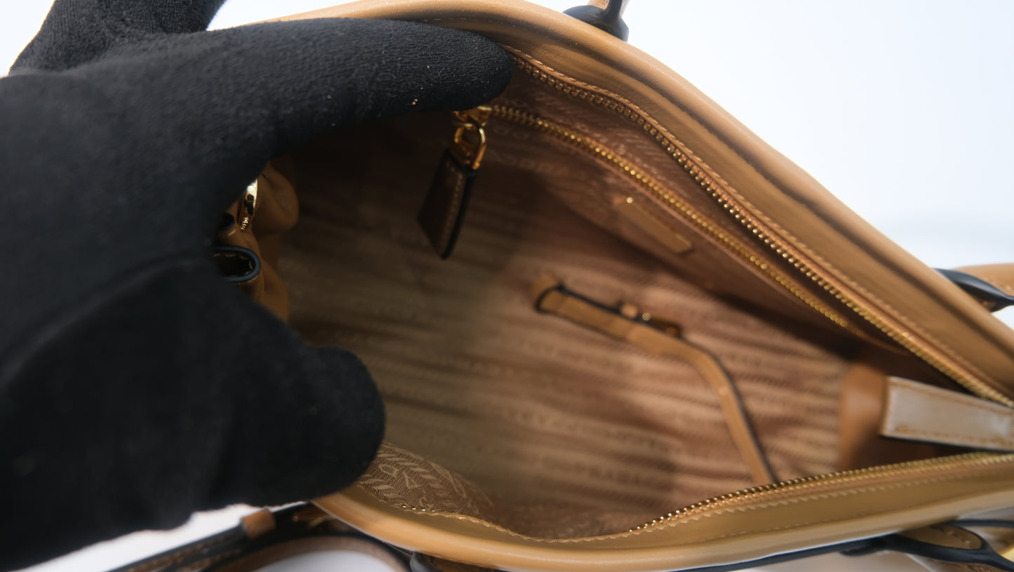 Prada Bonnie Medium Leather Shoulder Bag
