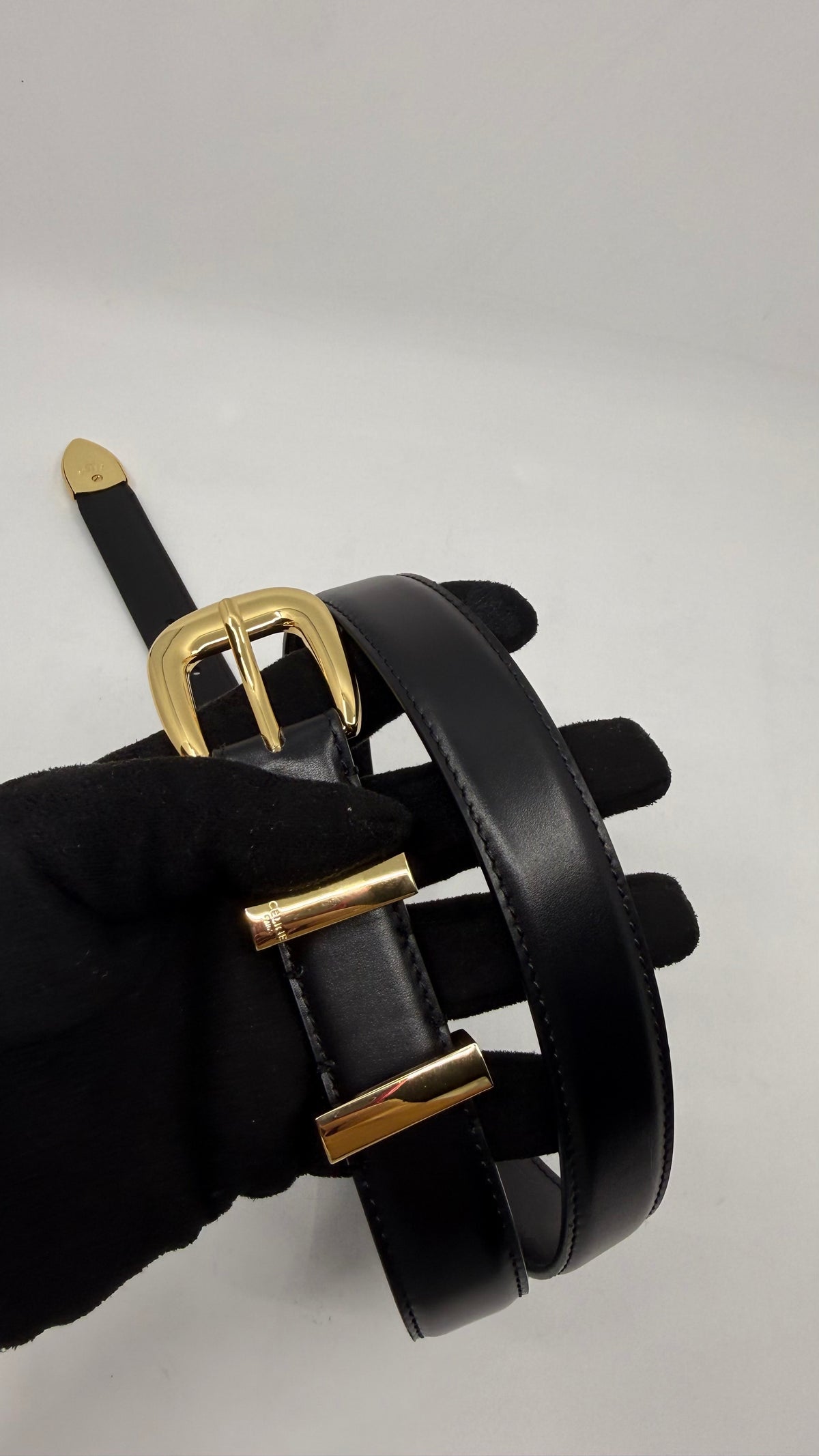 Celine Cowhide Belt