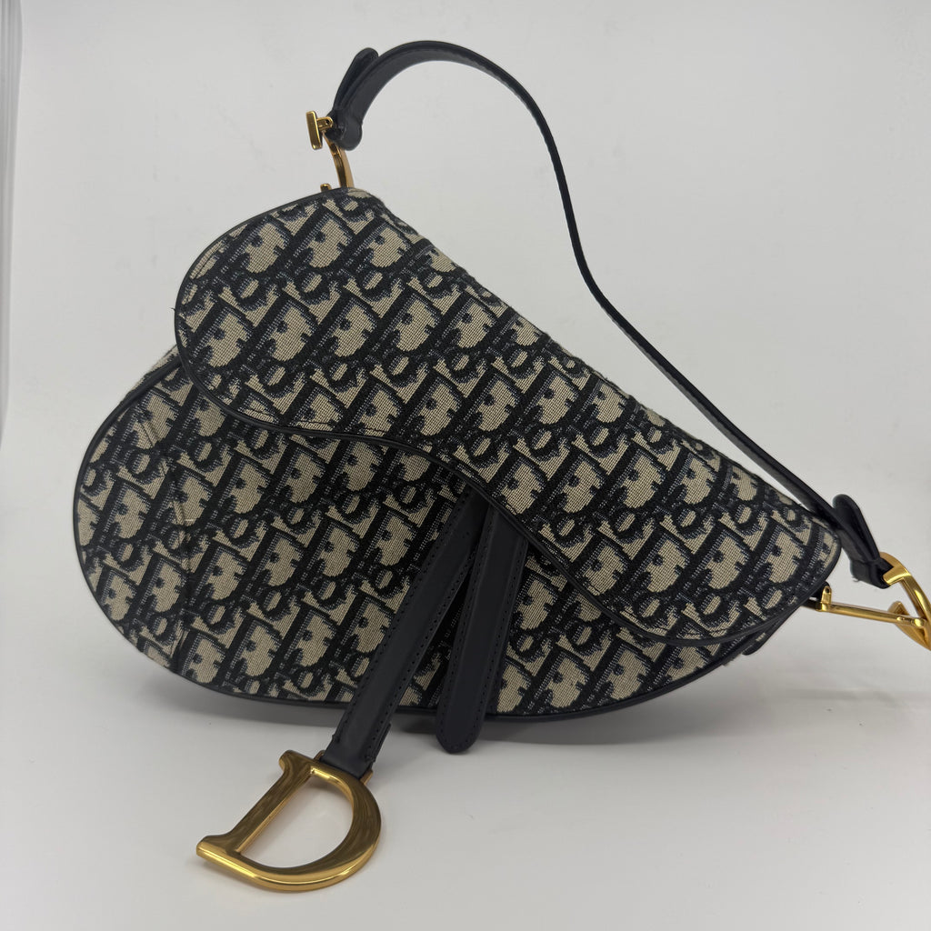 Christian Dior Monogram Saddle Baguette