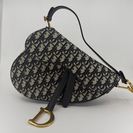 Christian Dior Monogram Saddle Baguette