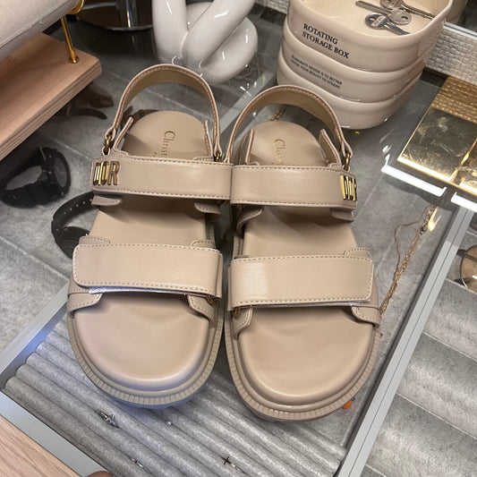Christian Dior Dad Sandals (Beige)