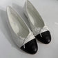 Chanel Quilted Ballet Shoes (White)