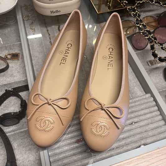 Chanel Ballet Nude Shoes