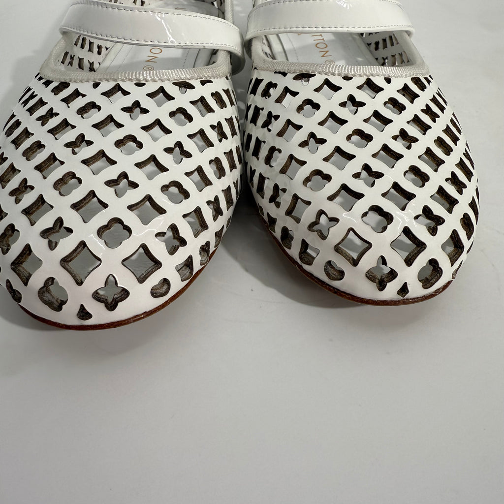 Louis Vuitton Perforated Ballet Shoes