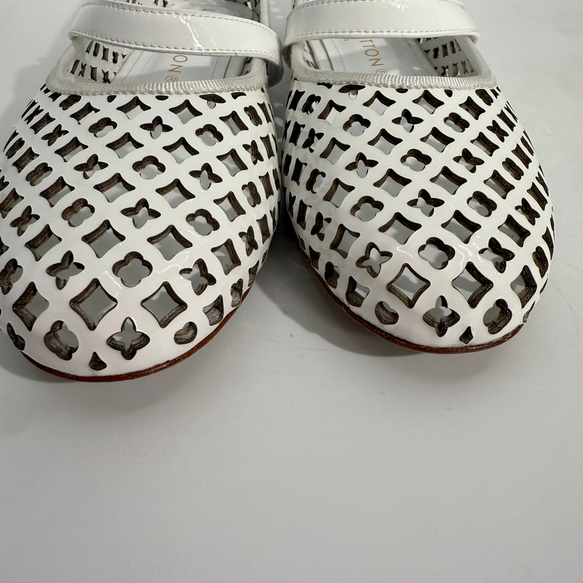 Louis Vuitton Perforated Ballet Shoes