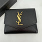 Yves Saint Laurent Bifold Caviar Wallet