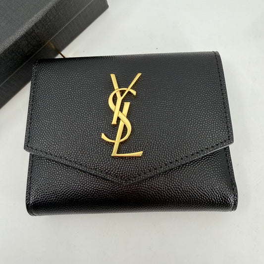Yves Saint Laurent Bifold Caviar Wallet