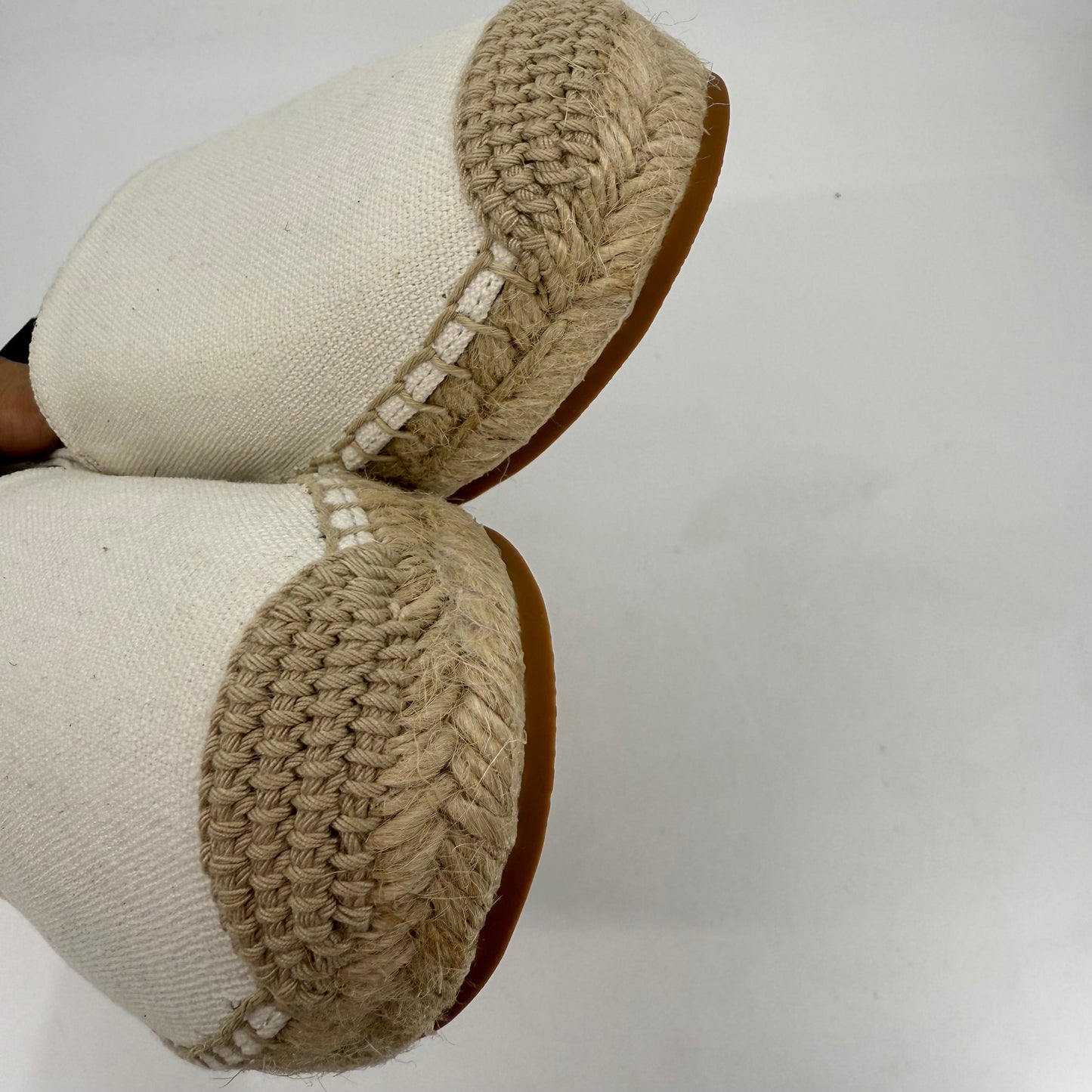 Yves Saint Lauren Espadrille (White)