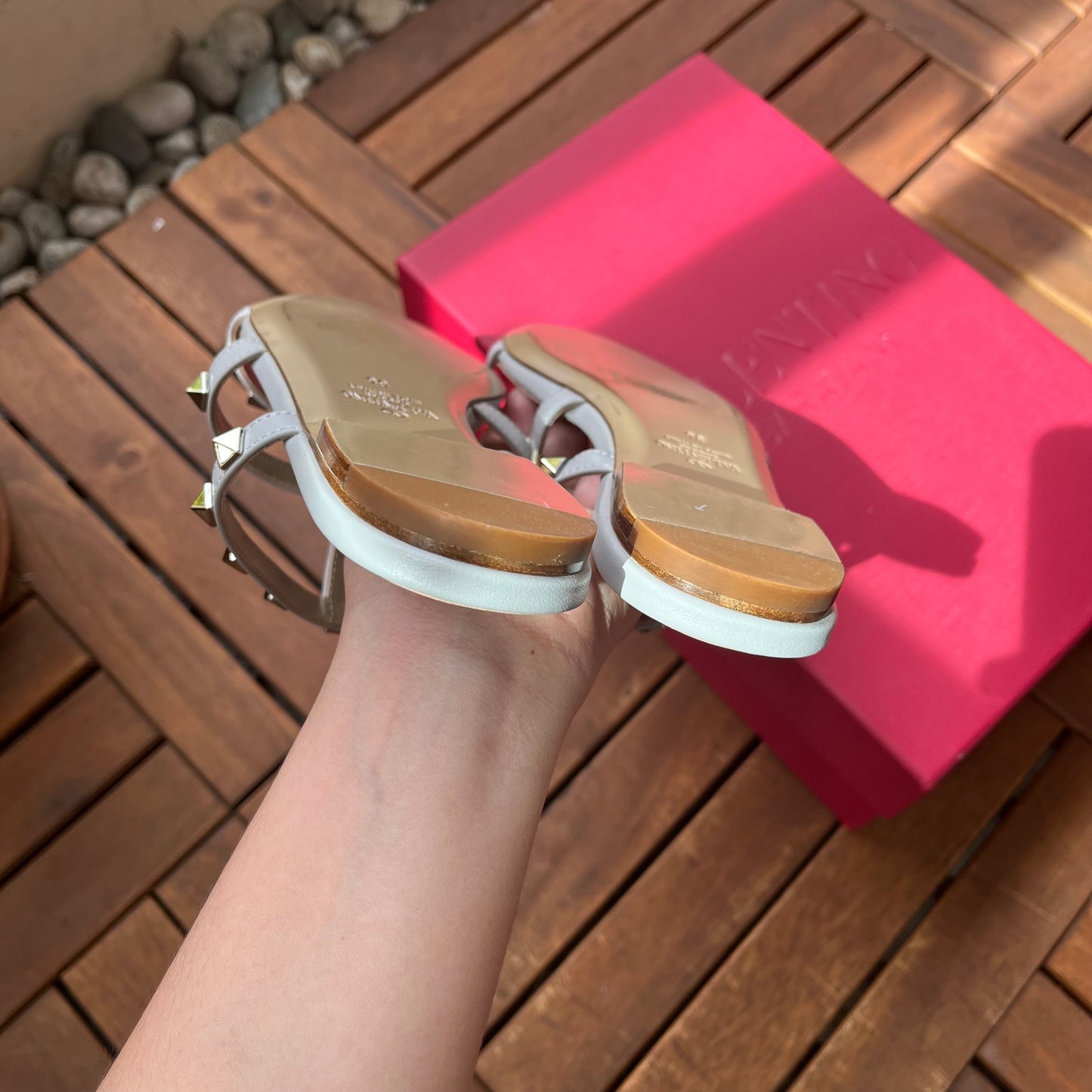 Valentino Rock Studs Flats