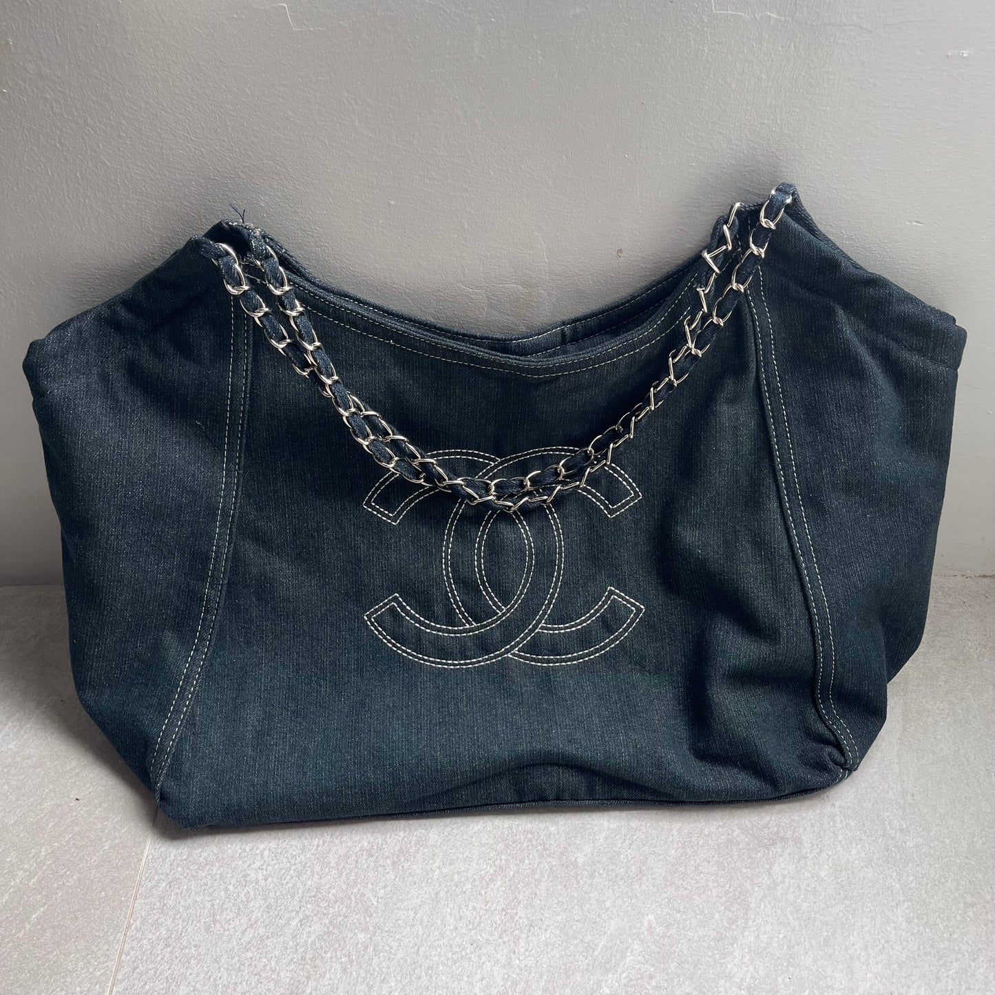 Chanel Denim VIP Tote Bag