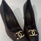 Chanel Square Cap Toe Pumps