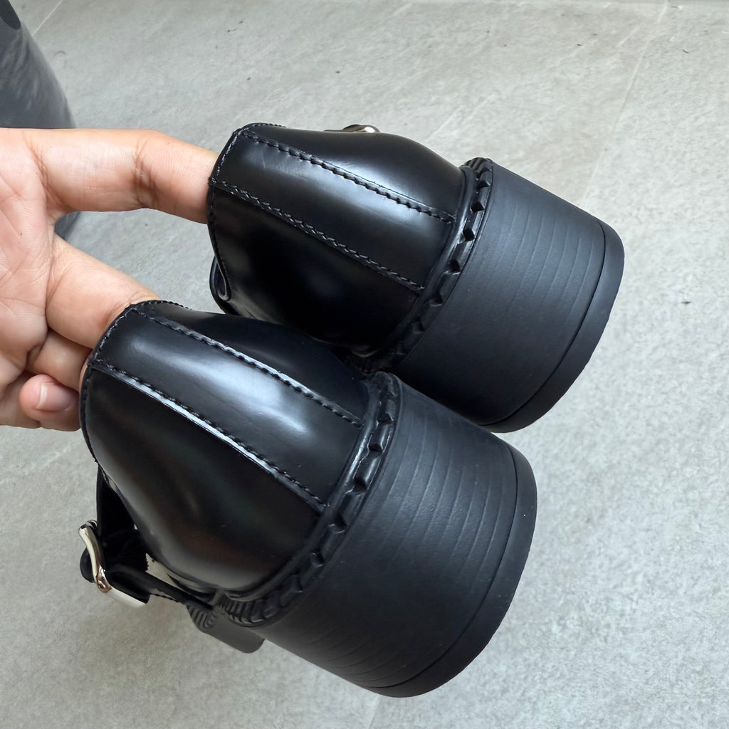 Prada Patent Mary Jane Shoes