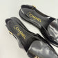 Chanel Patent Wide Slingback