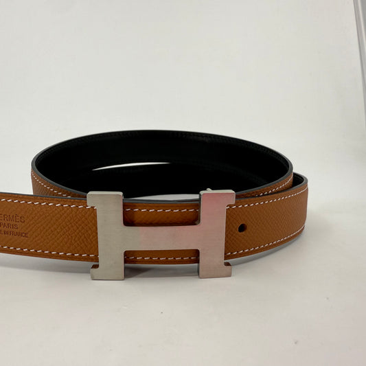 Hermes H Constance Belt SHW 24mm