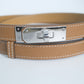 Hermes Kelly Belt (SHW)