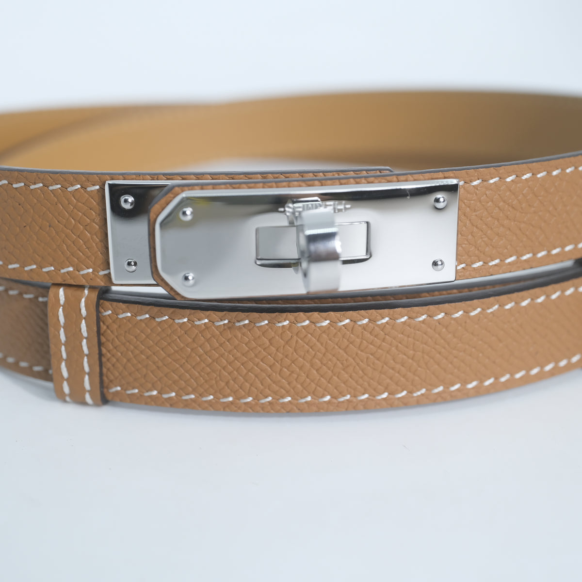 Hermes Kelly Belt (SHW)