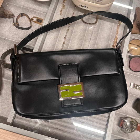 Fendi Leather Baguette