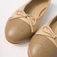 Chanel Ballet Nude/Nude Captoe