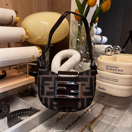 Fendi Mini Croissant Baguette