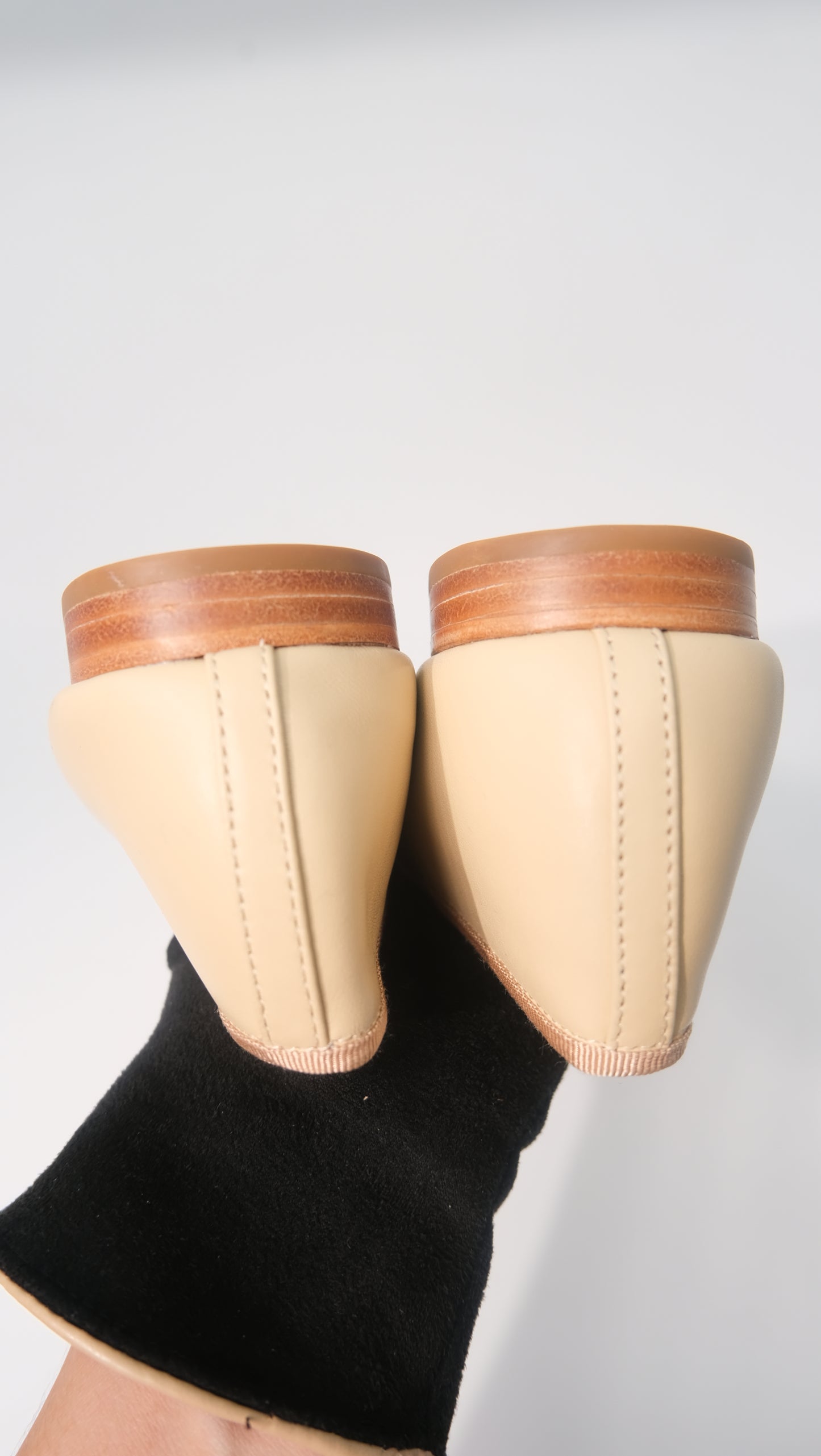 Chanel Ballet Nude/Nude Captoe