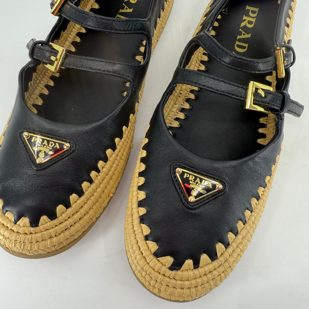 Prada Nappa Ballet Shoes