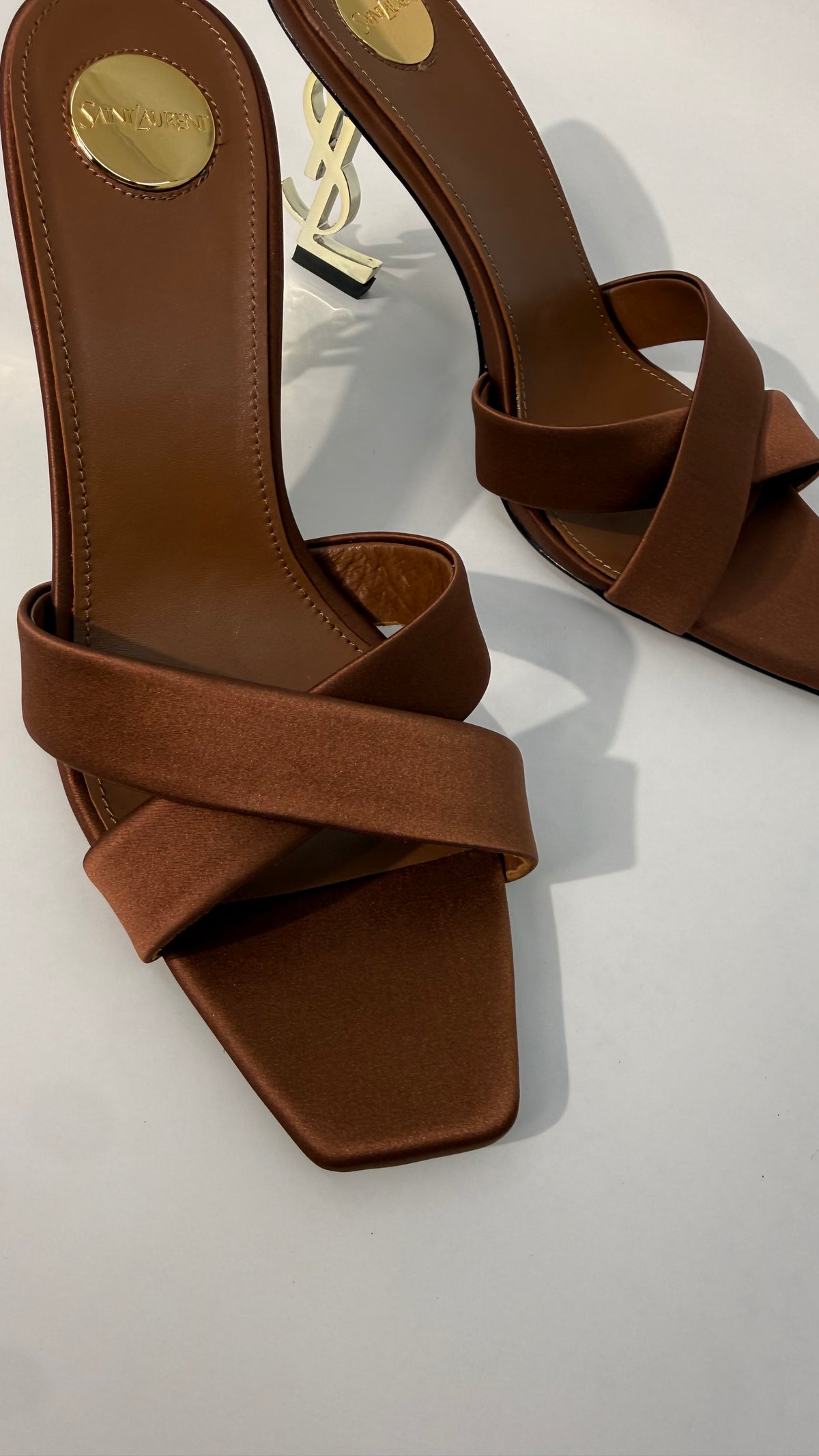 YSL Tribune Satin Pumps