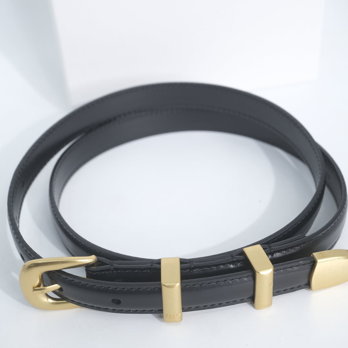Celine Double Gold Belt