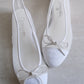 Chanel Mesh Summer Flats (White)