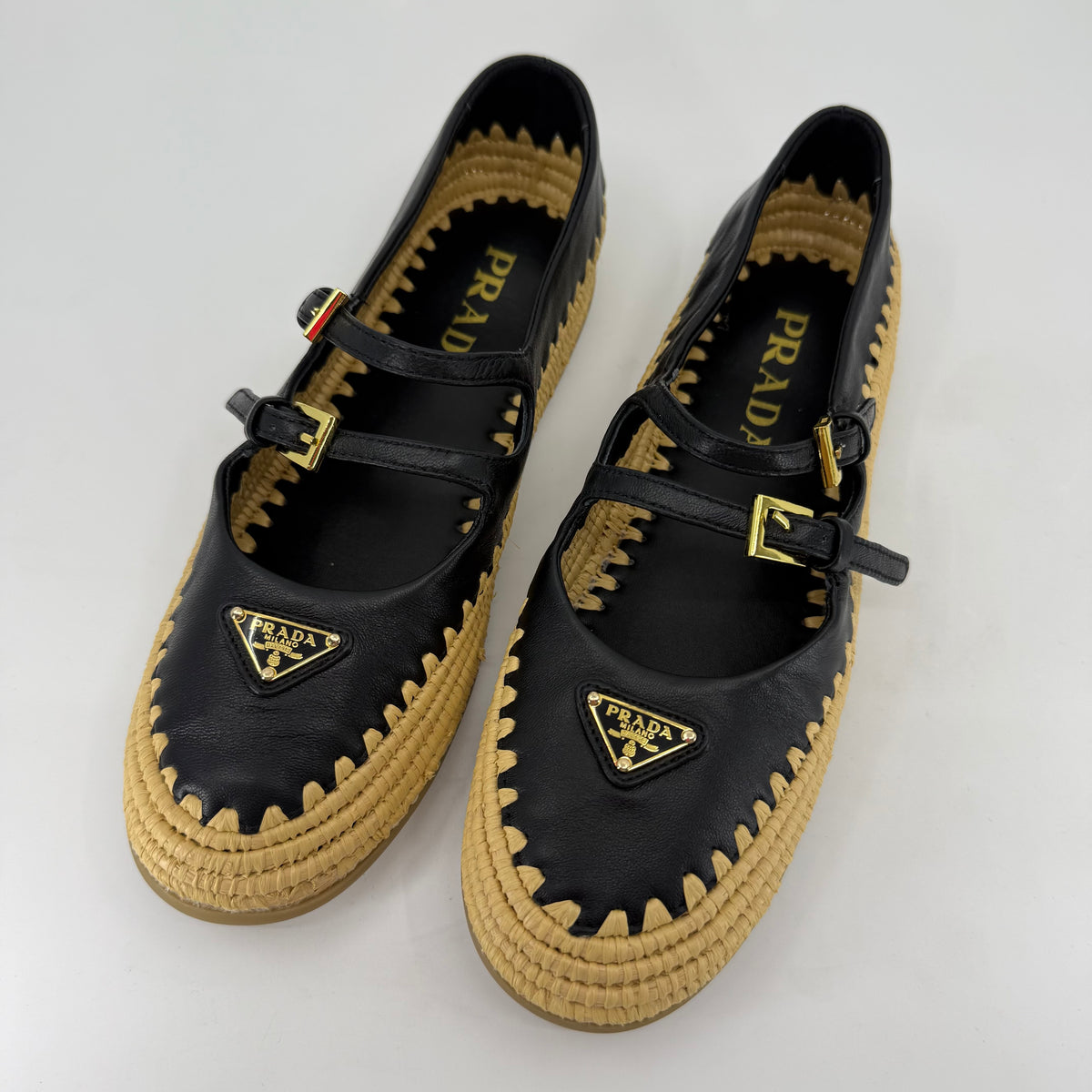 Prada Nappa Ballet Shoes