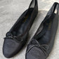 Chanel Mesh Ballet Flats (Black)