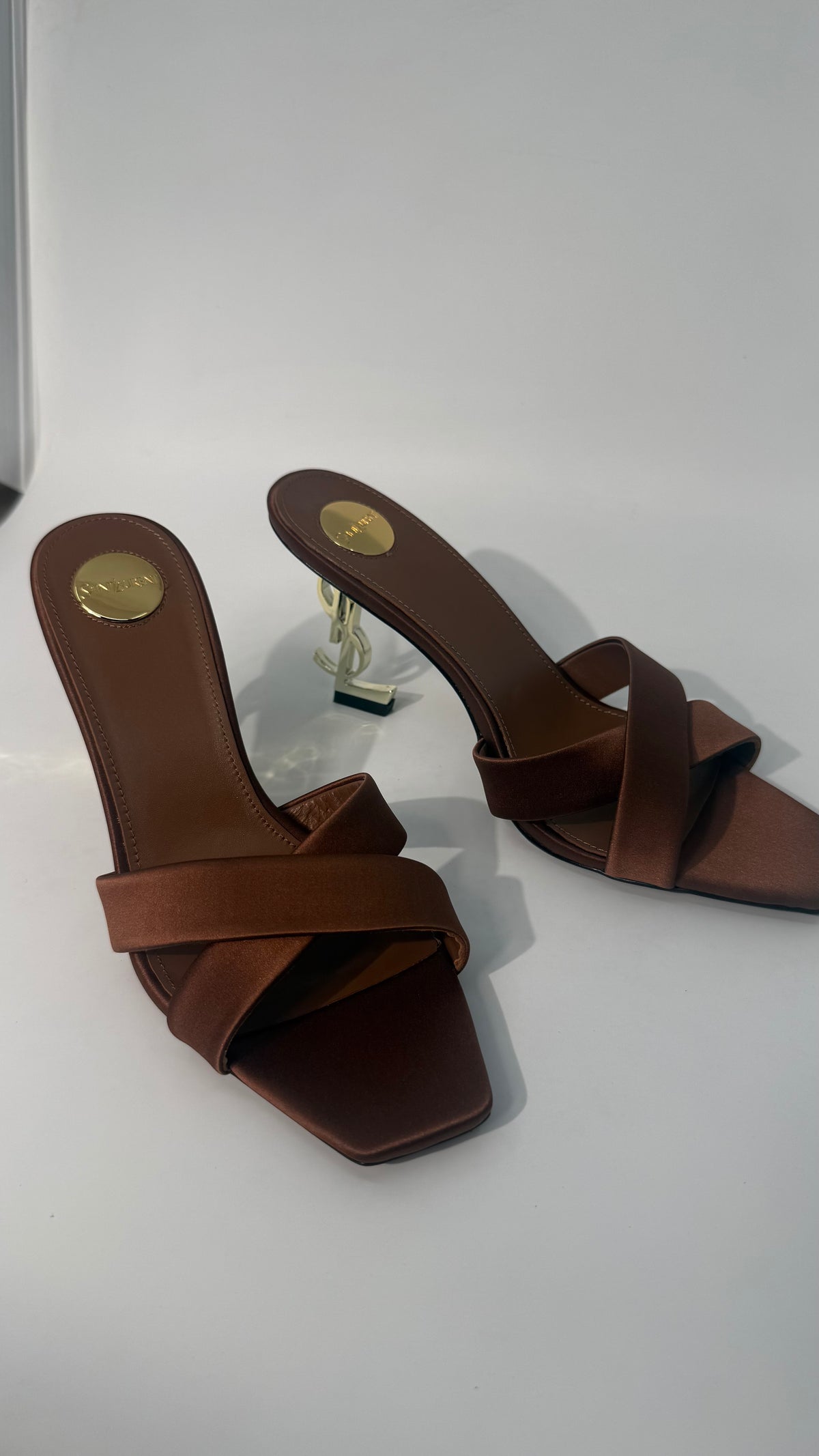 YSL Tribune Satin Pumps