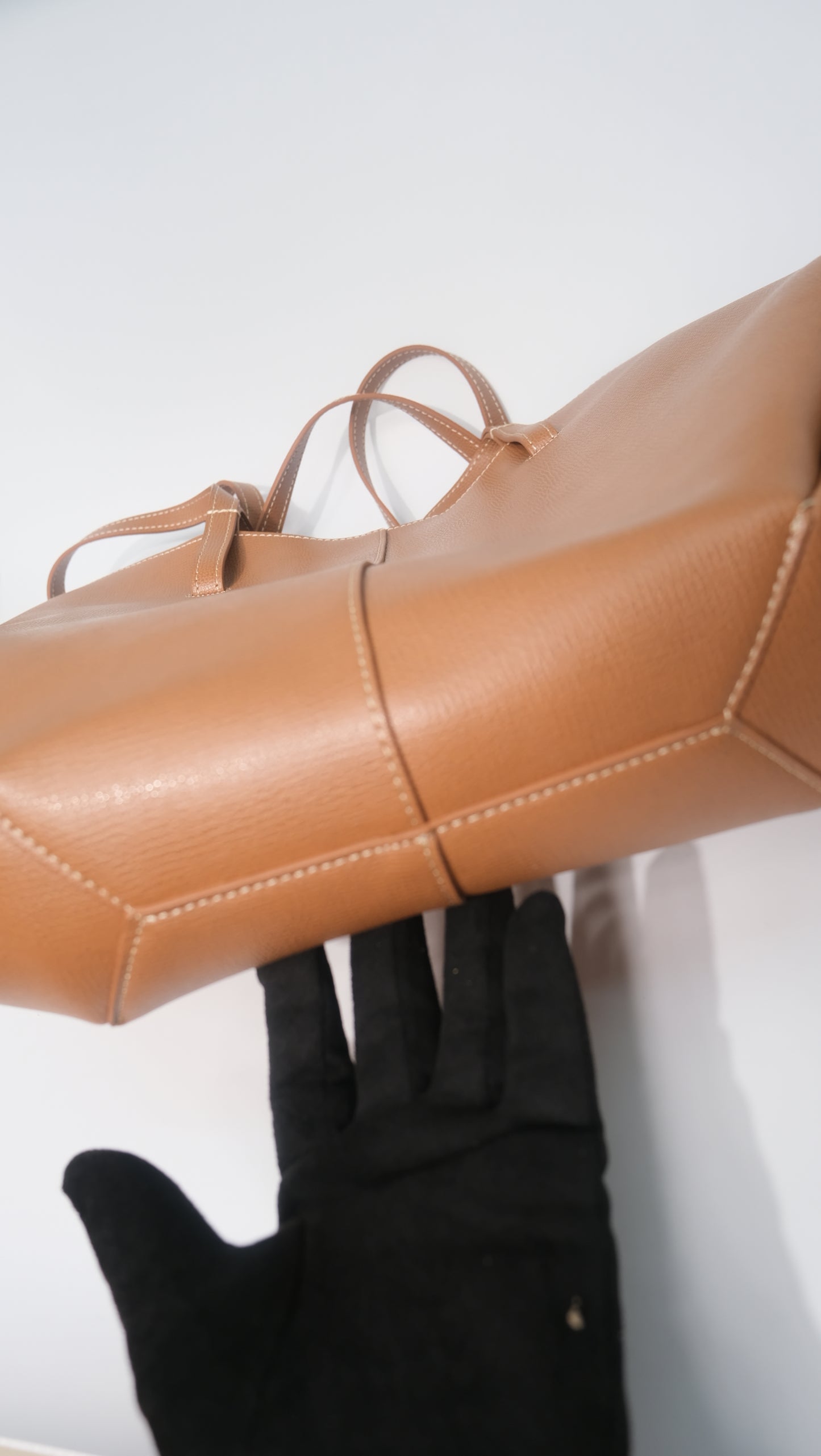 Polène Cyme Textured Large Tote Bag