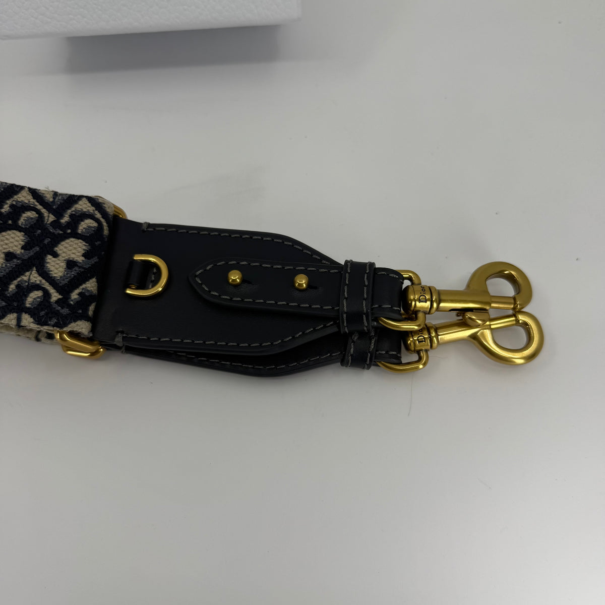 Christian Dior Monogram Saddle Strap