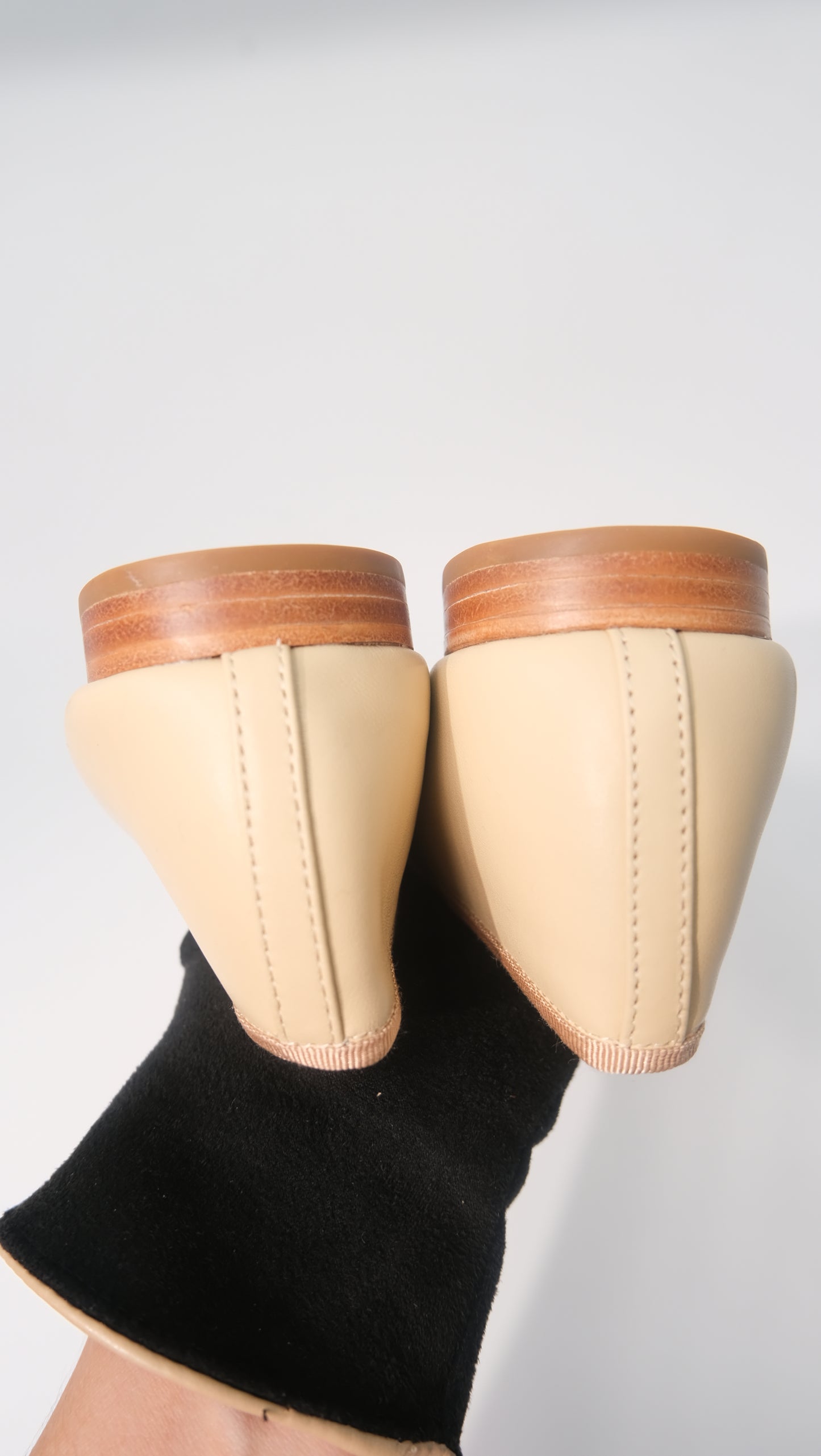 Chanel Ballet Nude/Nude Captoe