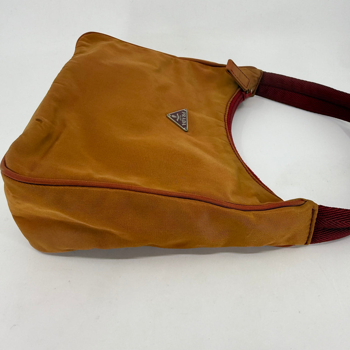 Prada Burnt Orange Baguette