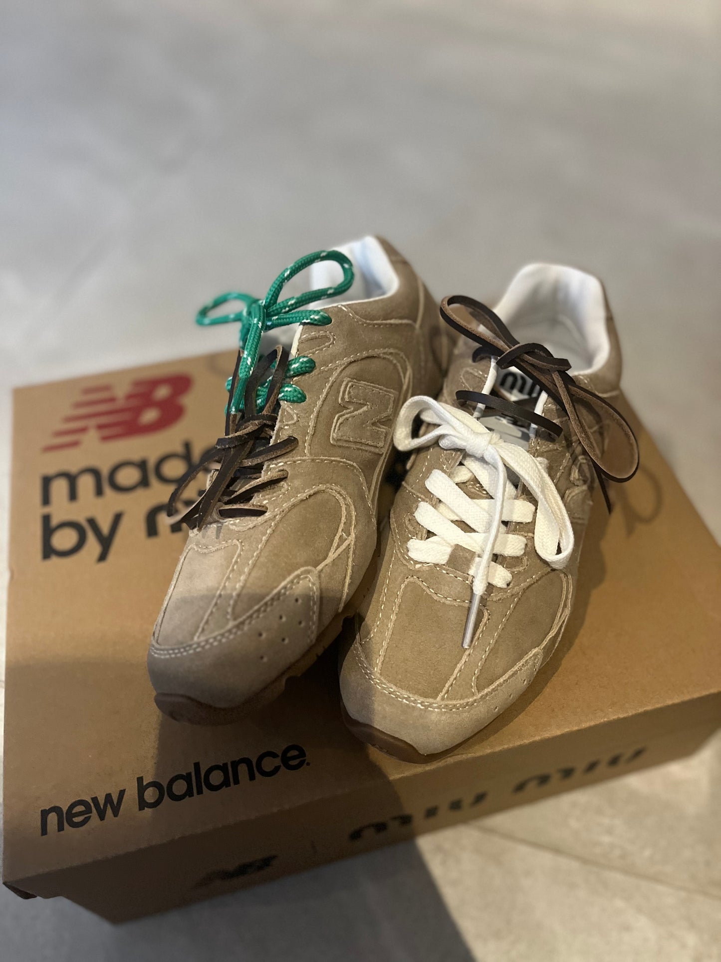 Miu Miu x NB Shoes