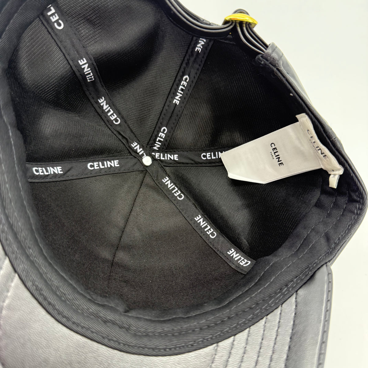 Celine Leather Cap