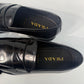 Prada Brushed Leather Mens Shoes