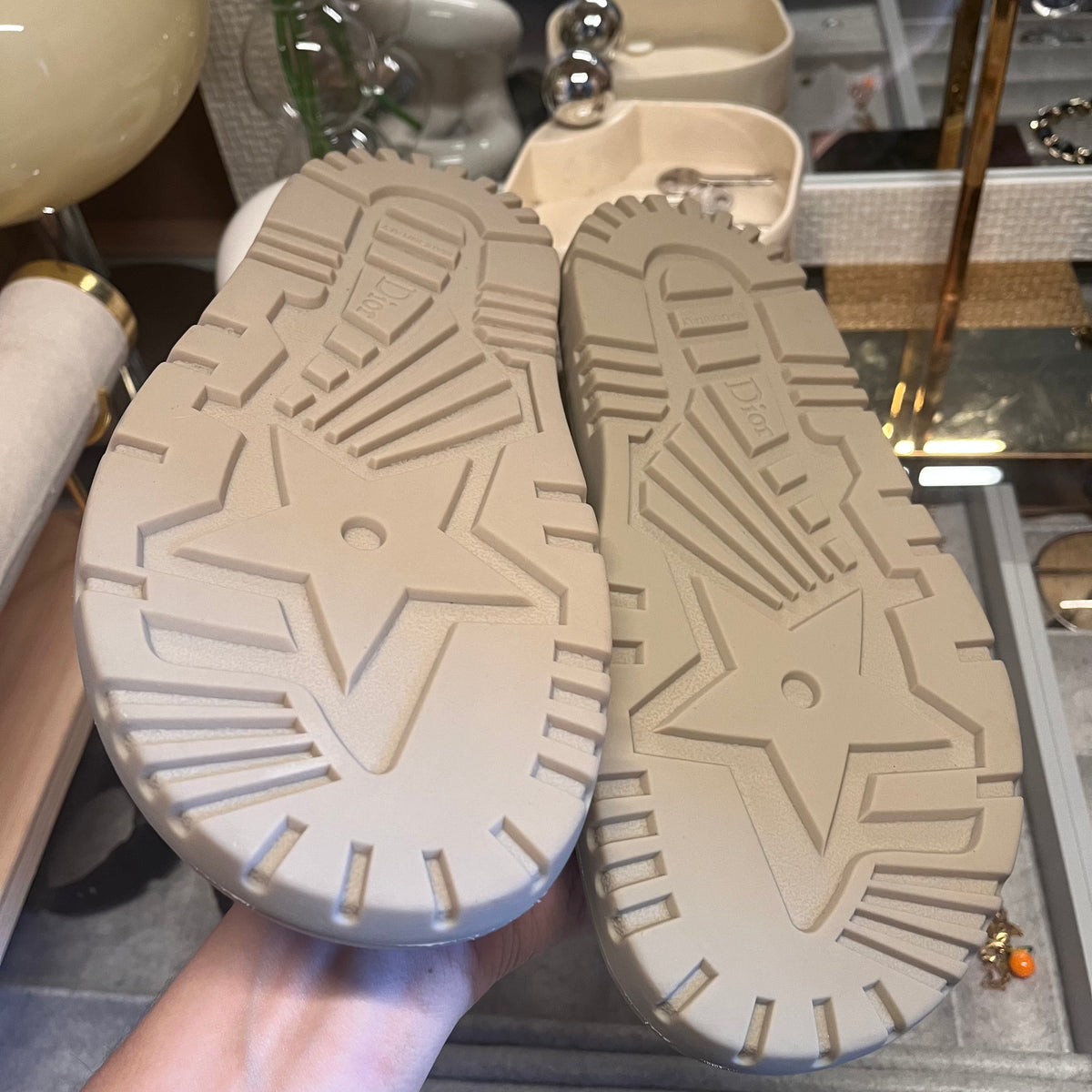 Christian Dior Dad Sandals (Beige)