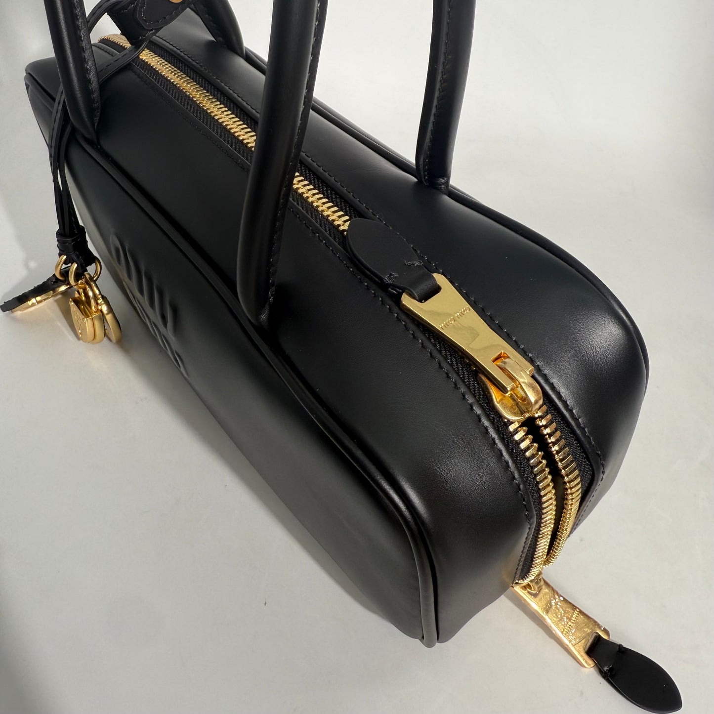 Miu Miu Black Bowler Bag (Small)